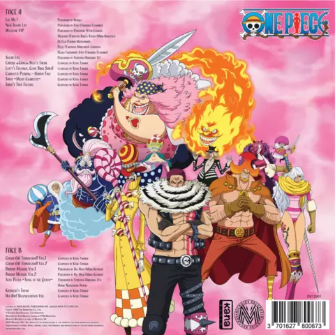 Reservar Vinilo One Piece Whole Cake Island 1 LP Color Rosa 