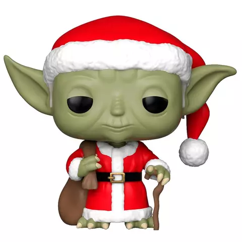 Comprar Figura POP Star Wars Holiday Santa Yoda Figuras Estándar