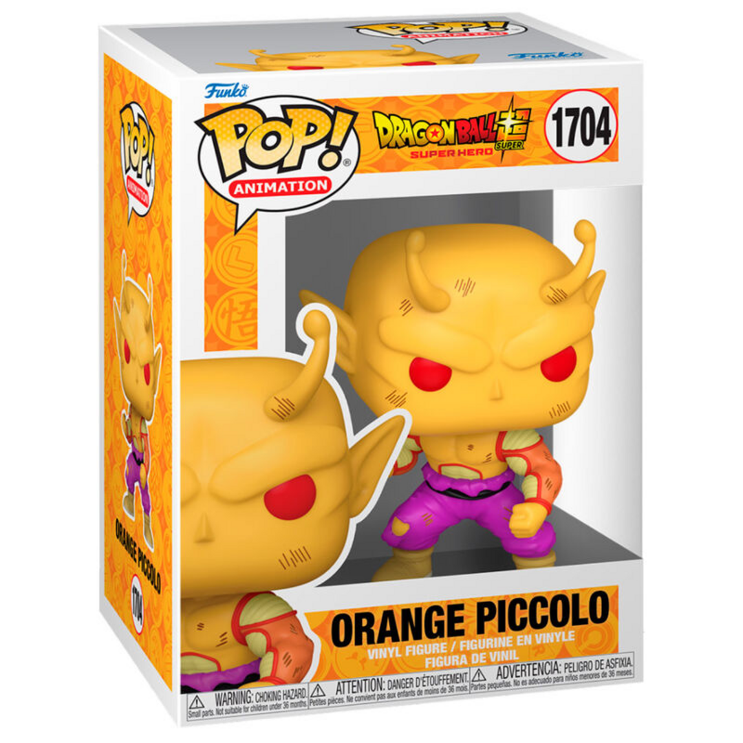 Funko Pop! Animation: DBSSH - Orange Piccolo - Dragon Ball Super Super Hero - Figura de Vinilo Coleccionable - Idea de Regalo- Mercancia Oficial - Juguetes para Niños y Adultos - Anime Fans