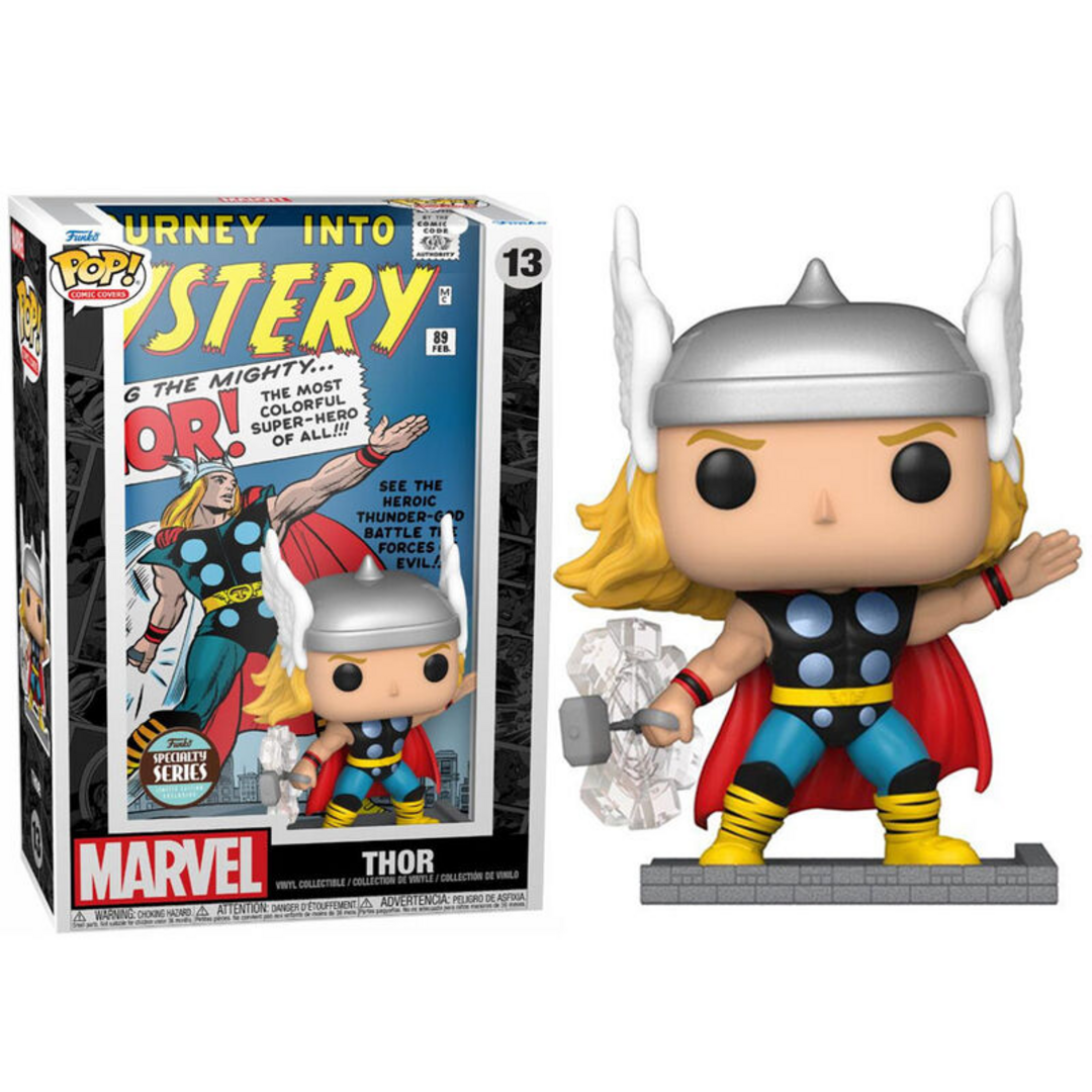 Funko Pop! Comic Cover: Marvel - Classic Thor - Figura de Vinilo Coleccionable - Idea de Regalo- Mercancia Oficial - Juguetes para Niños y Adultos - Movies Fans - Muñeco para Coleccionistas
