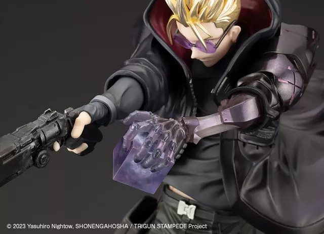 Reservar Figura Vash the Stampede Trigun Stampede Black Ver. 1/7 Kotobukiya Figuras Limitada