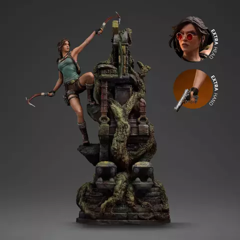 Reservar Estatua Lara Croft Tomb Raider Art Scale 1/10 Iron Studios Estatuas Estándar