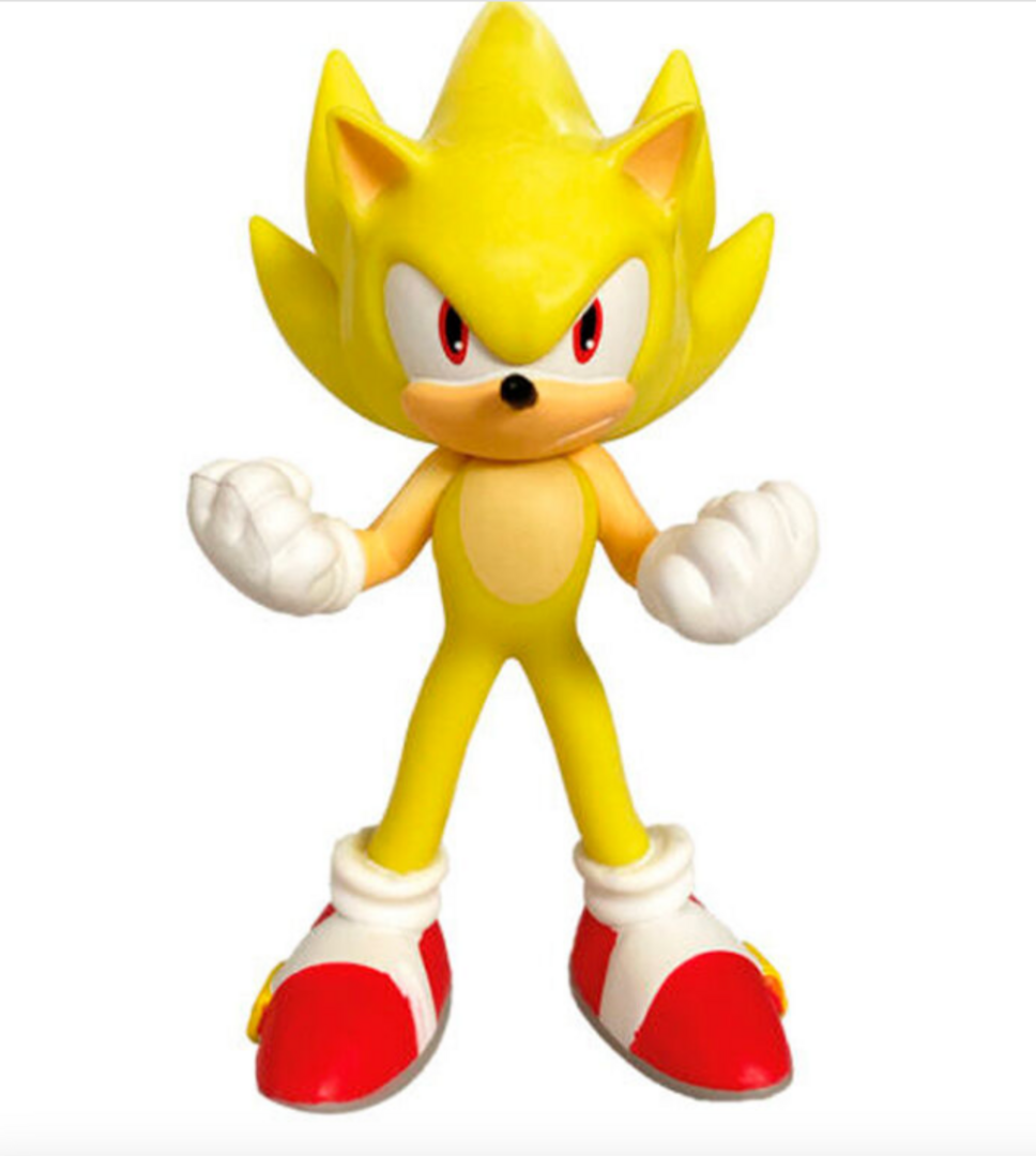 Figura super sonic sonic the hedgehog
