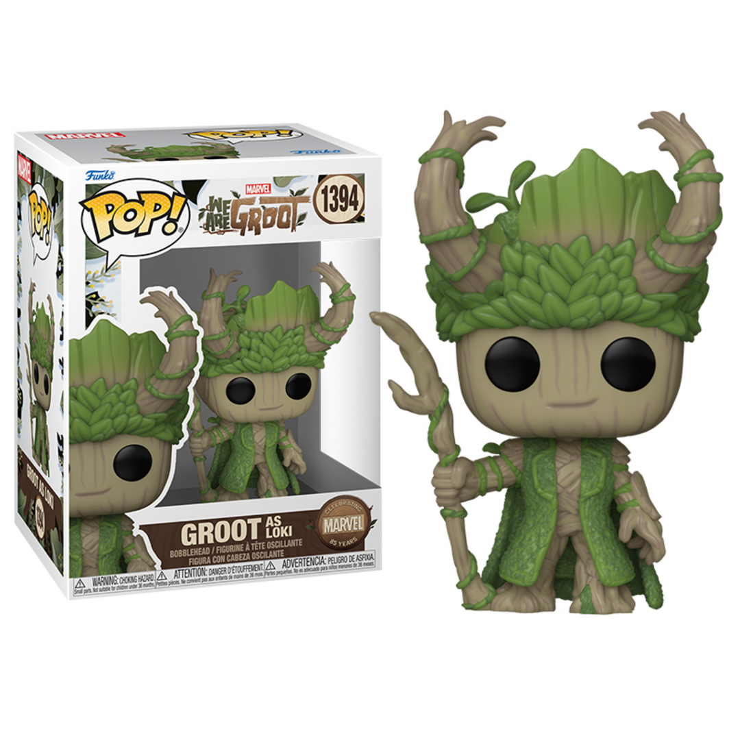 Funko Pop! Marvel: We Are Groot - Loki