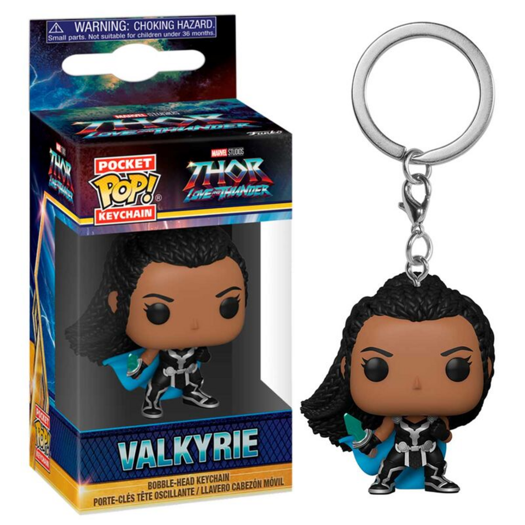 Thor: Love & Thunder - POP Marvel Keychain Valkyrie