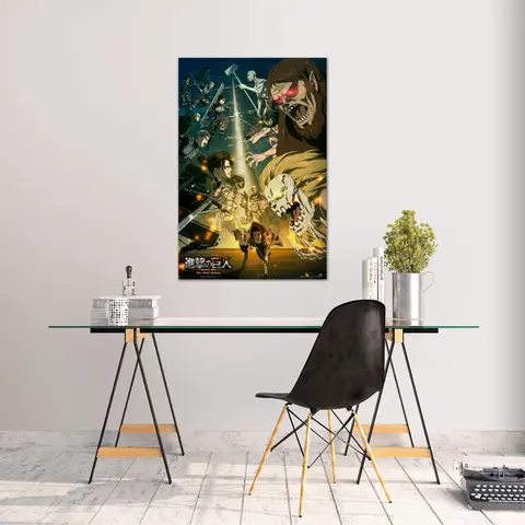 Comprar Poster Attack On Titan - Paradis Vs Marley 