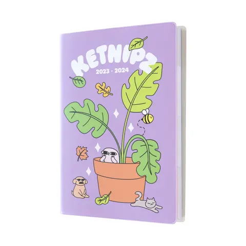 Comprar Agenda Escolar 2023/2024 Semana Vista Pocket 17 Meses Ketnipz 