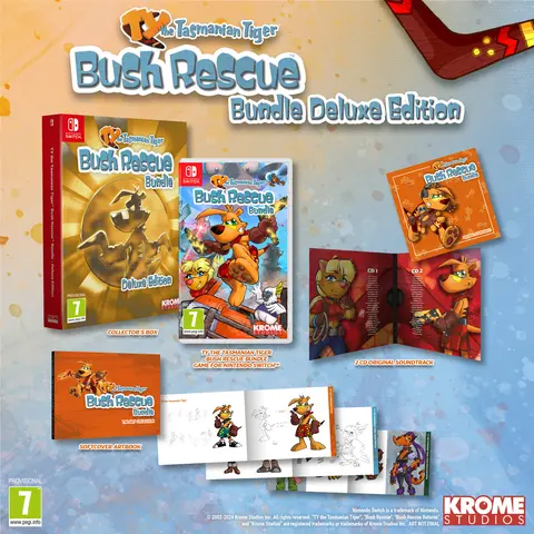 Reservar TY the Tasmanian Tiger™ Bush Rescue Bundle Deluxe Edition Switch Deluxe