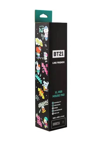 Comprar Alfombrilla Raton XXL Con Luz Led BT21 