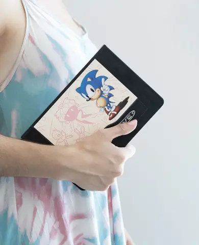 Comprar Cuaderno Premium A5 Con Caja Sobrecubierta Sonic Videojuego 