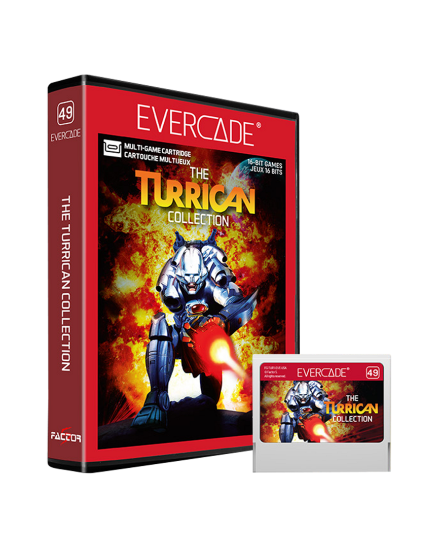 Cartucho evercade the turrican collection 1