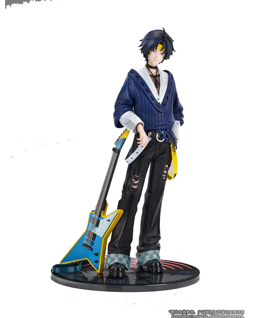 Figura asaba harumasa: sparkling wonderland ver. myethos gift+ zenless zone zero