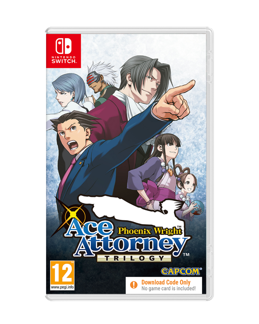 Phoenix Wright Ace Attorney Trilogy (Código de descarga)