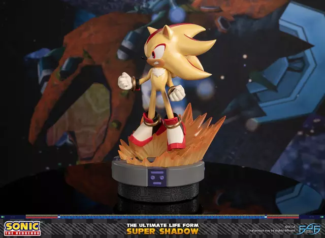 Reservar Estatua Resina Super Shadow Sonic the Hedgehog The Ultimate Life Form First 4 Figures Estatuas Premium
