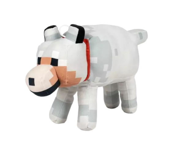 Peluche Tamed Wolf Minecraft Spandex Película Serie 8 30 cm