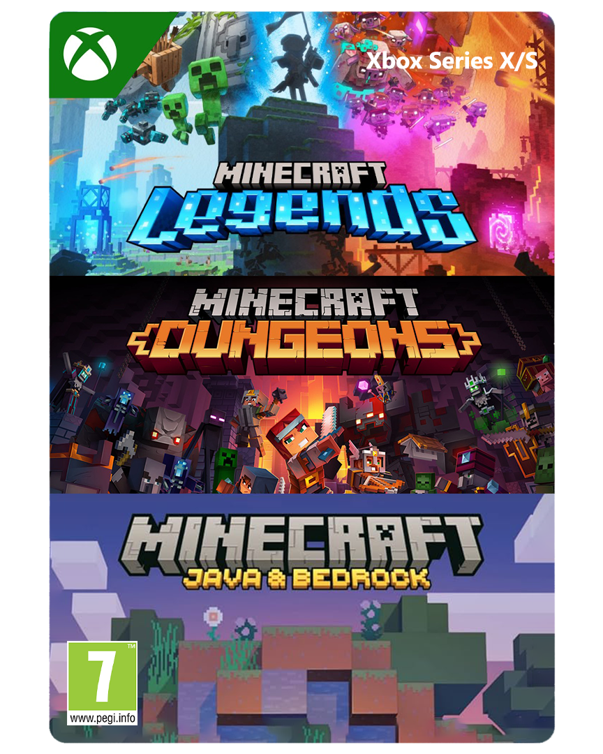 Minecraft triple bundle