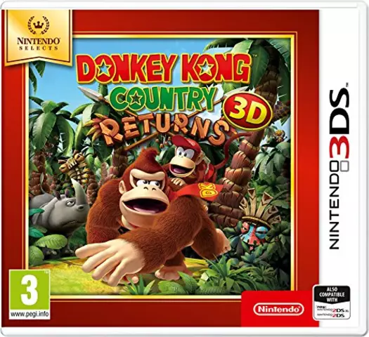 Comprar Donkey Kong Country Returns 3D (Select) 3DS Selects