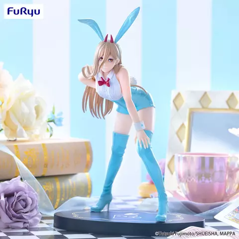 Reservar Figura Power Chainsaw Man Light Blue Color Ver. BiCute Bunnies Furyu Figuras Estándar