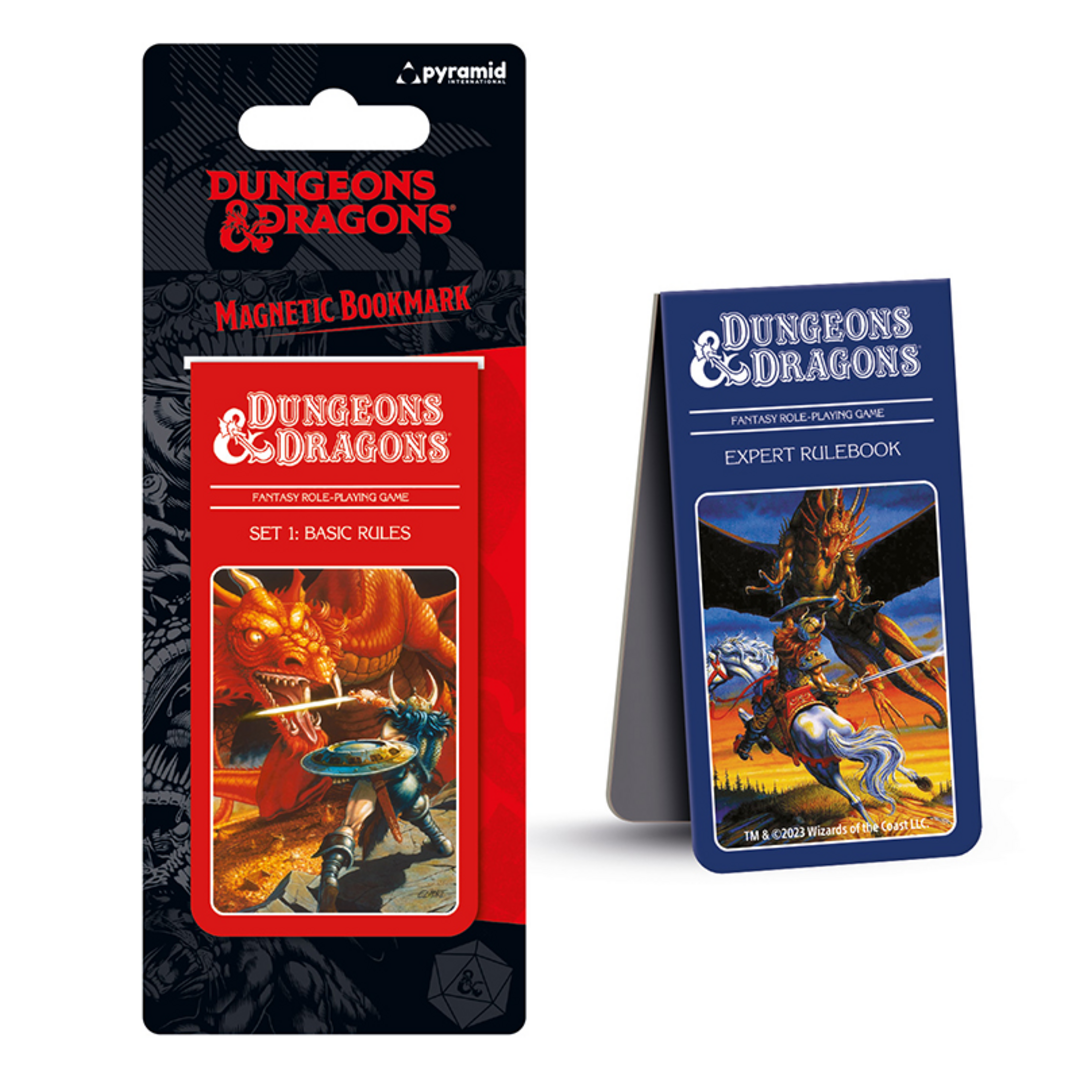 Dungeons & dragons - punto de libro magnético