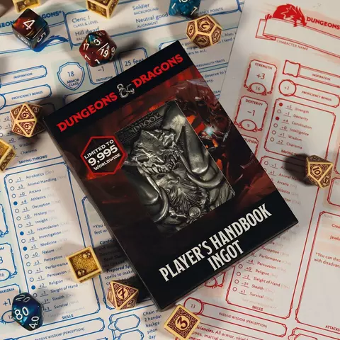 Comprar Lingote Manual Jugador Dungeons & Dragons Edición Limitada Fanattik Limitada