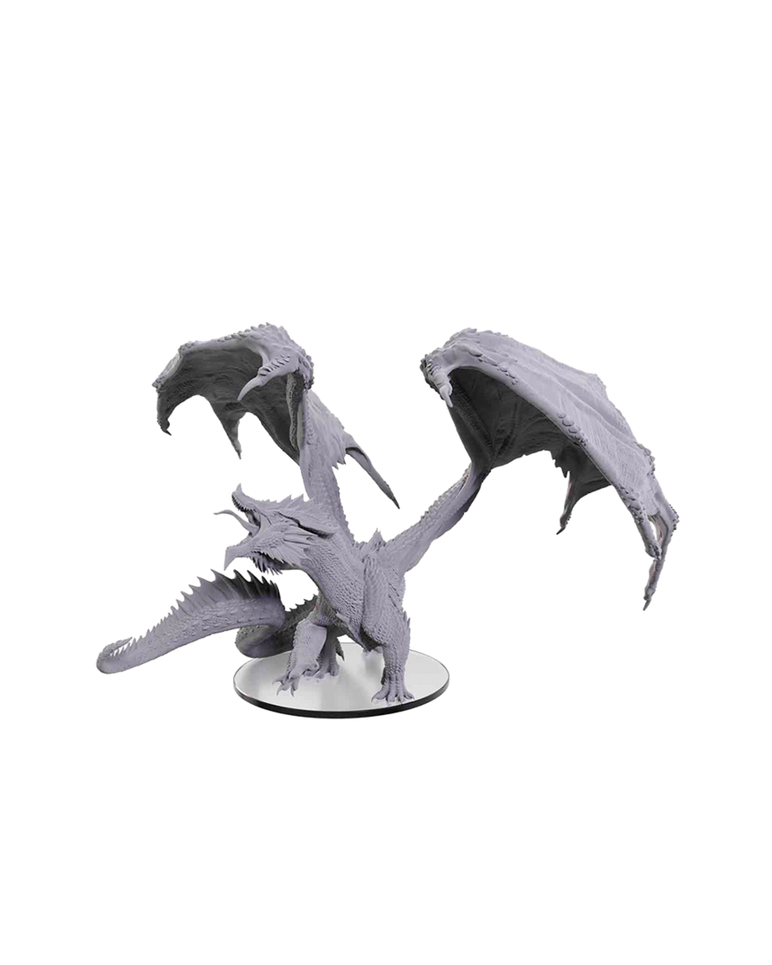 Figura adult red dragon tyrant *sin pintar* dungeons & dragons - icons of the realms wizkids