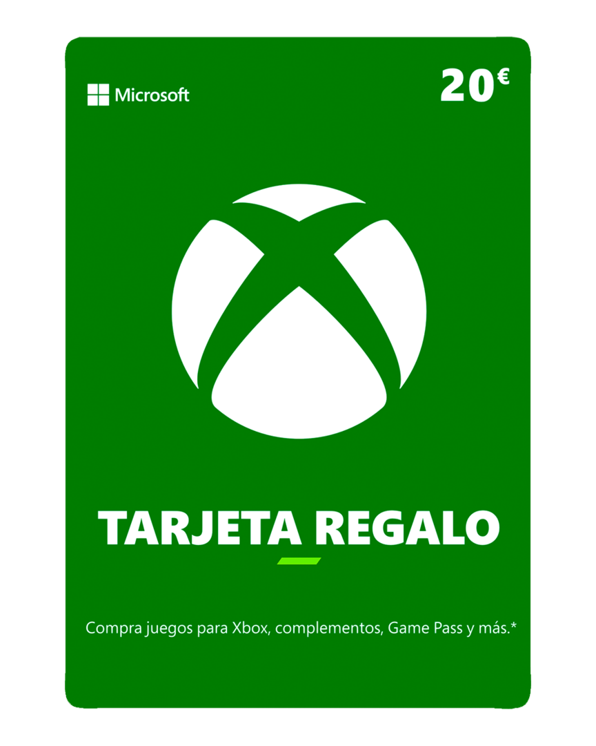 Tarjeta prepago xbox live 20€