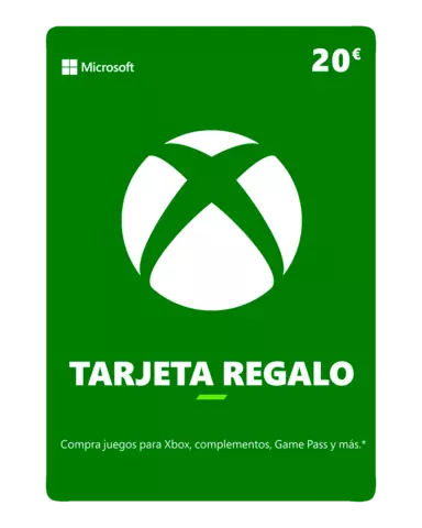 Tarjeta Prepago Xbox Live 20€