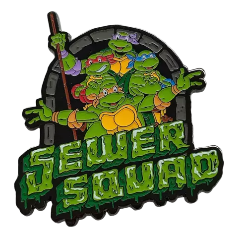 Pin "Sewer Squad" Teenage Mutant Ninja Turtles Edición Limitada 40 Aniversario Fanattik