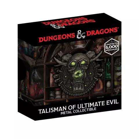 Comprar Medallón Talisman of Ultimate Evil y Carta de Arte Dungeons & Dragons Fanattik Limitada