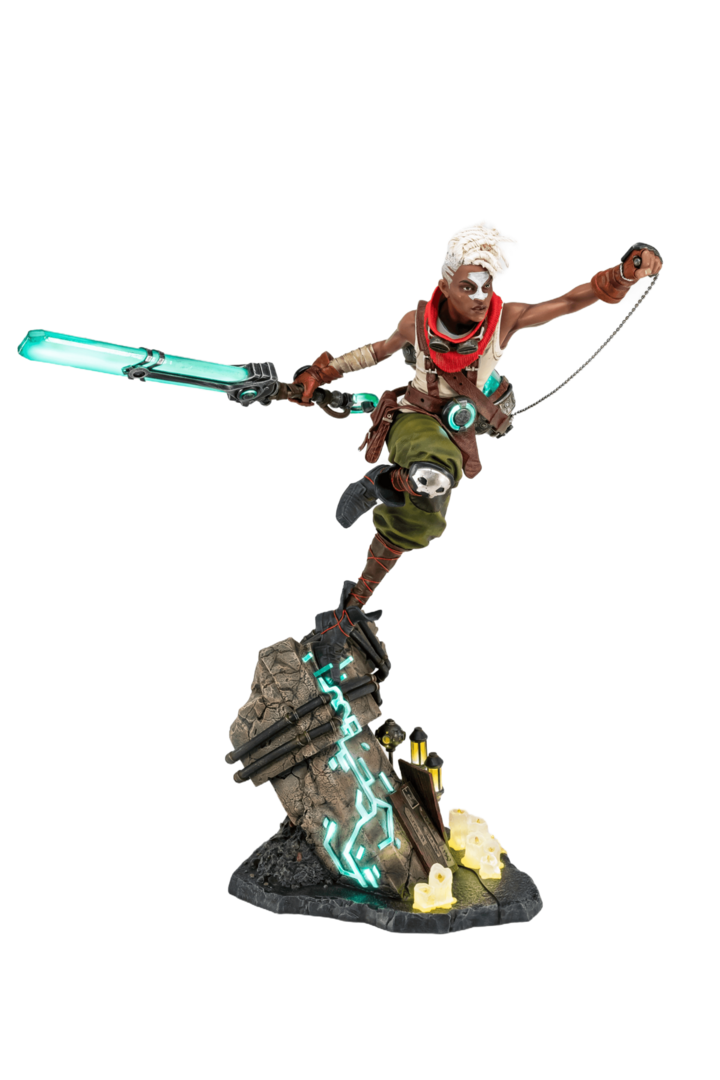 Estatua resina ekko league of legends 1/4 pure arts