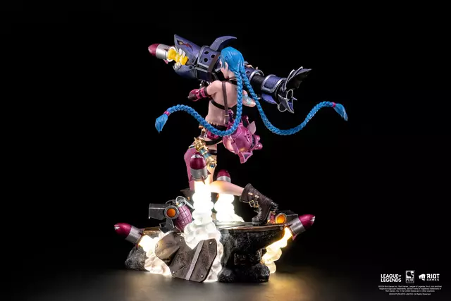 Reservar Figura Jinx Estatua Resina Escala 1/6 League of Legends 32 cm Estatuas