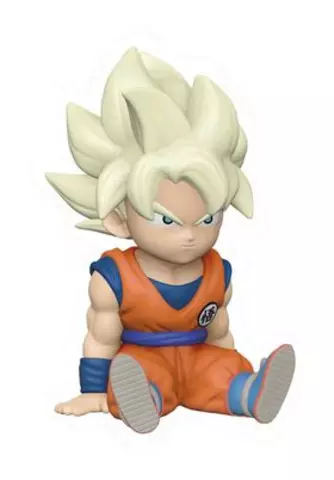 Comprar Son Goku Super Saiyan Hucha Dragon Ball Plastoy Estándar