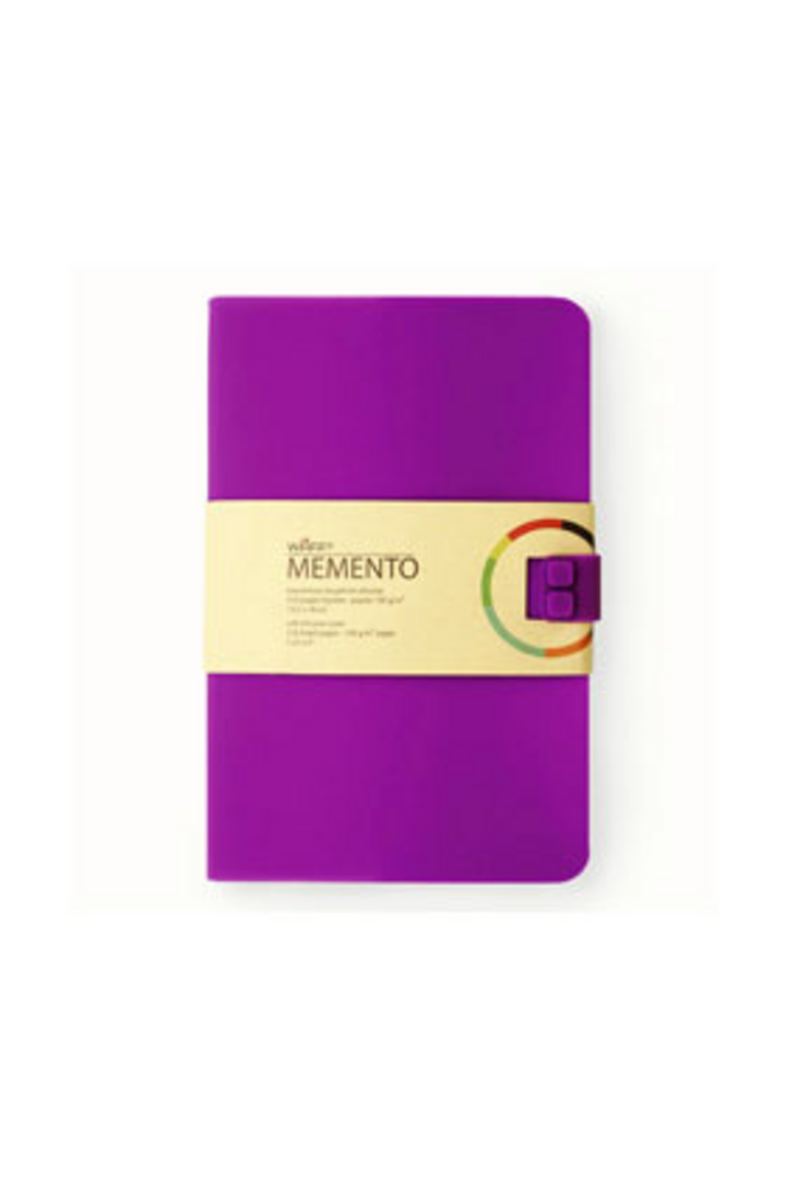 Libreta memento l purpura vibrante/purple vibrant