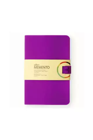 Libreta Memento L Purpura Vibrante/Purple Vibrant