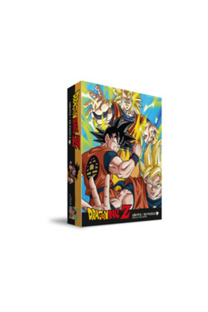Puzle 100 Efecto 3D Goku Saiyan Dragon Ball Z