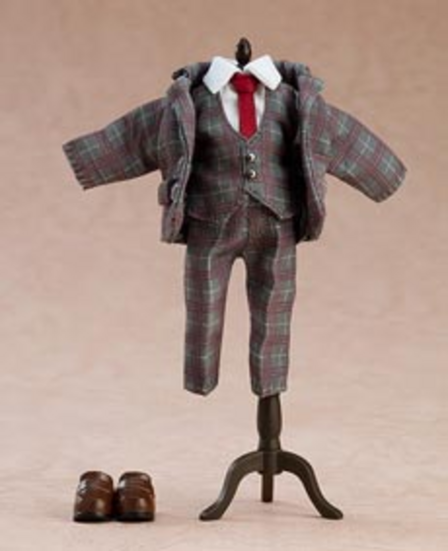 Nendoroid doll: outfit set (suit - plaid) nendoroid doll
