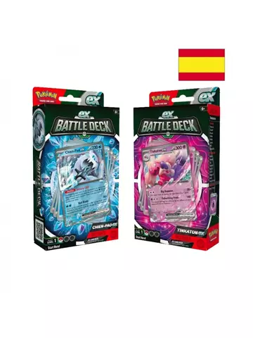 Comprar Pokemon TCG Battle Deck Display Julio Ex (6 Unidades) Español Estándar