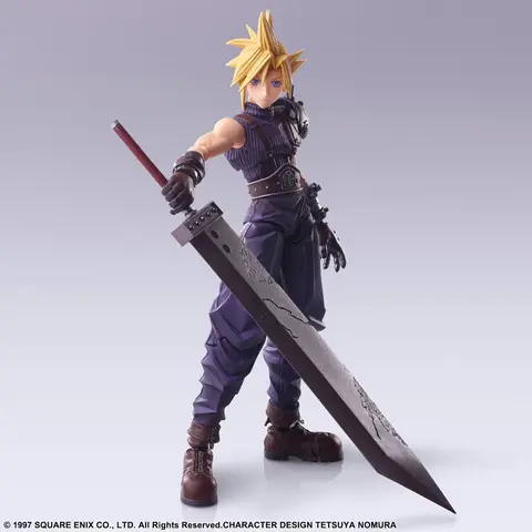 Reservar Figura Cloud Strife Final Fantasy VII Bring Arts Square Enix Figuras de Videojuegos