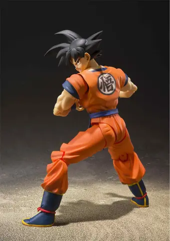 Reservar Figura Son Goku Saiyan Raised On Earth 14 cm Dragon Ball Z SH Figuarts Re-Run Figuras de Videojuegos Estándar