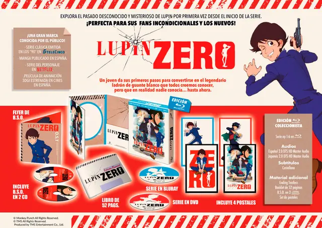 Comprar Lupin Zero Edición Digipack Bluray Película Coleccionista Blu-ray
