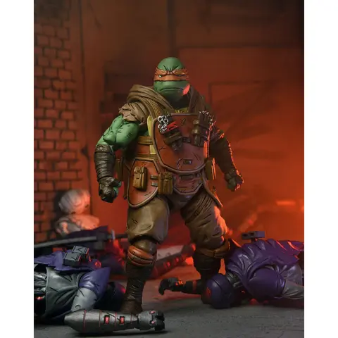 Reservar Figura Michelangelo Flashback Tortugas Ninja El Último Ronin NECA Figuras de Videojuegos Estándar