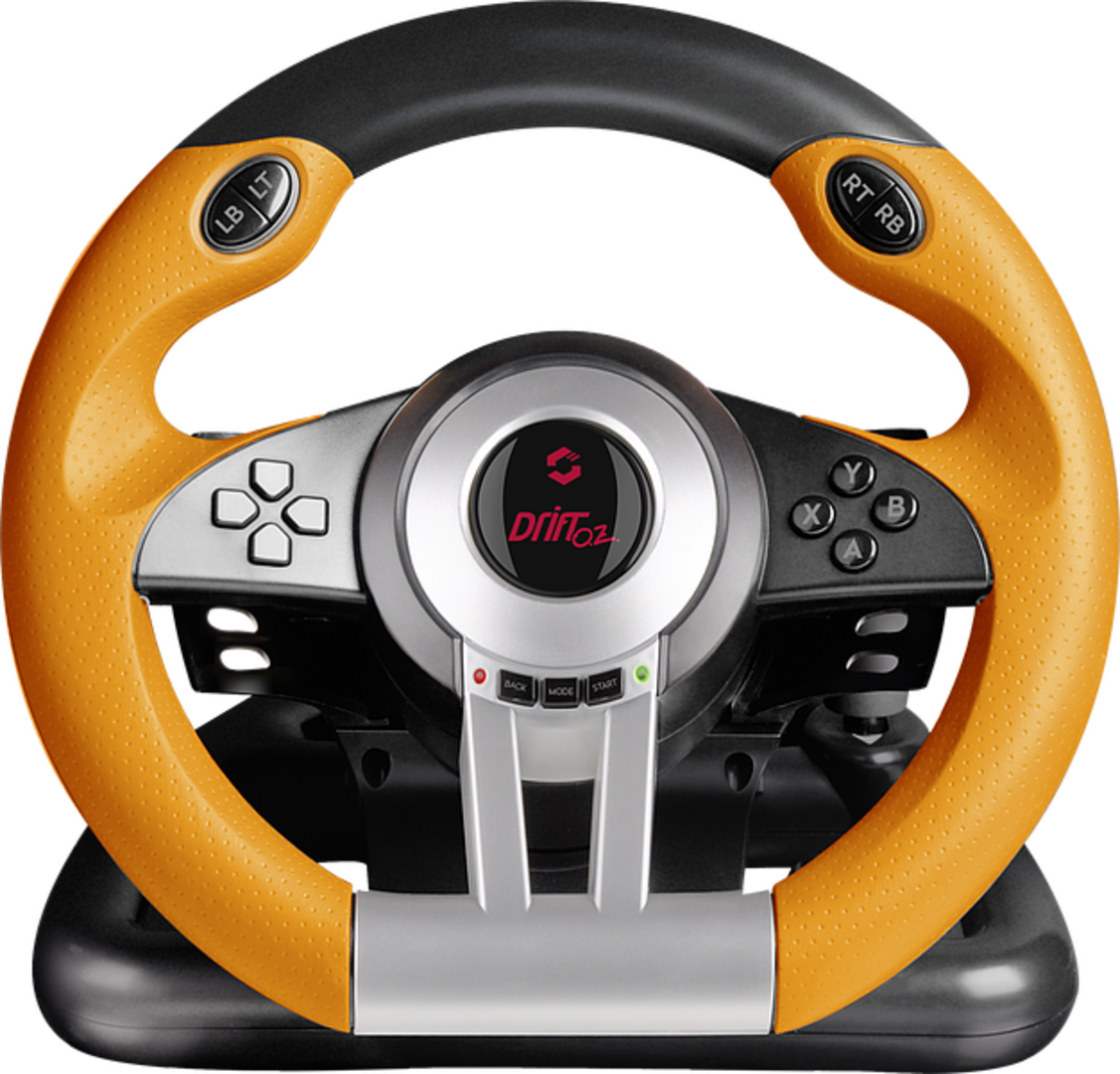 Speedlink - volante y pedales de carreras drift o.z.