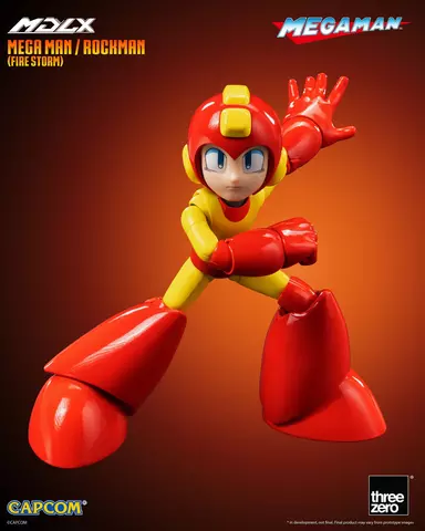 Reservar Figura Megaman Rockman Fire Storm MDLX ThreeZero Figuras Estándar