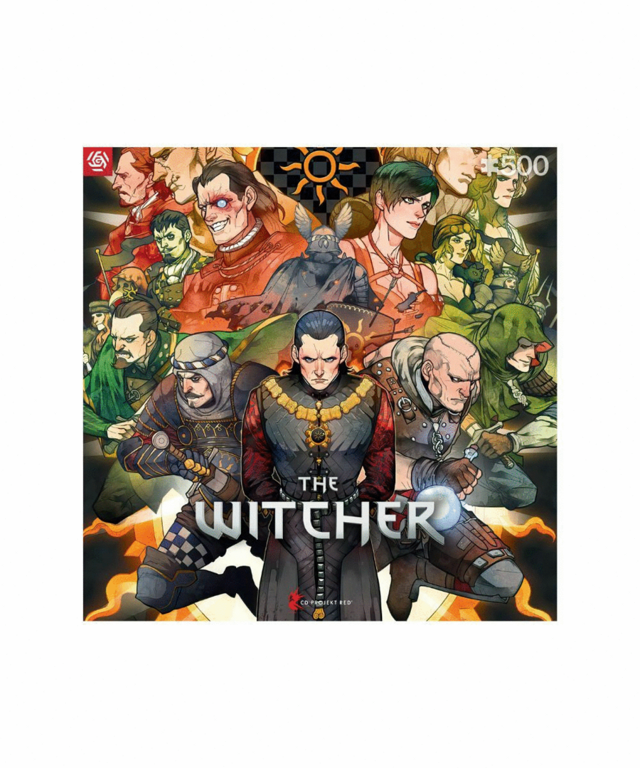 Good loot - gaming puzzle: the witcher nilfgaard (500 pieces)