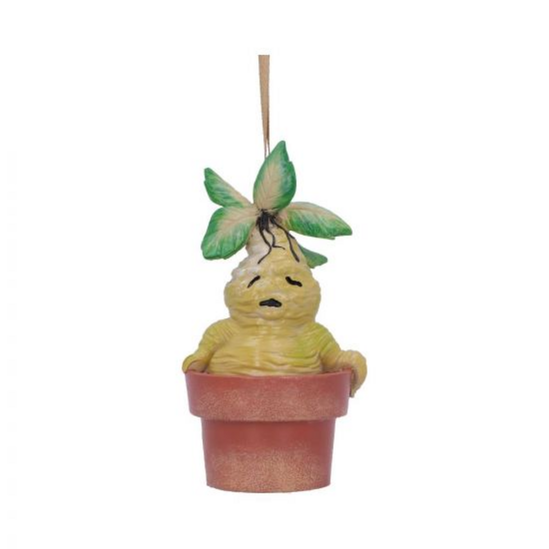 Harry potter mandrake hanging ornament 9.5cm