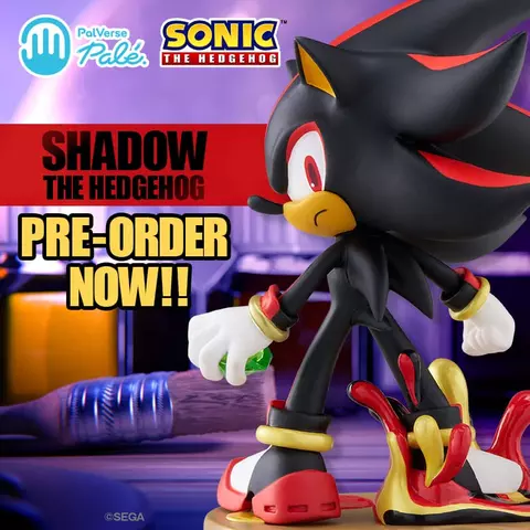 Reservar Figura Shadow Sonic The Hedgehog PalVerse Bushiroad Figuras Estándar