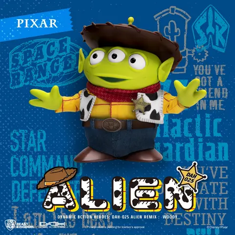 Comprar Figura Disney Toy Story Marcianito Remix Woody Figuras