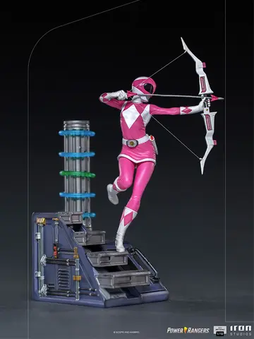 Comprar Figura Art Scale Mighty Morphin Power Rangers Ranger Rosa Figuras