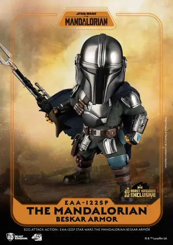 Comprar Figura Egg Attack Star Wars The Mandalorian Armadura Beskar Edicion Especial Figuras