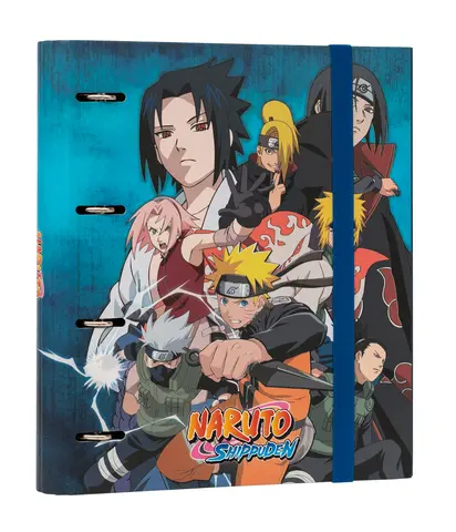 Carpeta 4 Anillas Premium Naruto Shippuden